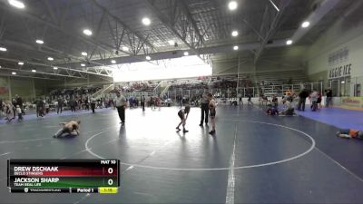 75 lbs Quarterfinal - Jackson Sharp, Team Real Life vs Drew Dschaak, Declo Stingers