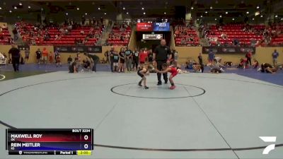 49 lbs Round 3 - Maxwell Roy, OK vs Rein Meitler, KS