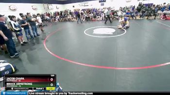 120 lbs Round 1 (3 Team) - Jacob Chapa, Southridge vs Brock Armstrong, Goldendale