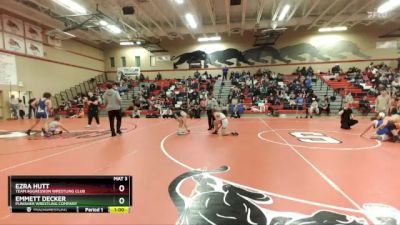 87 lbs Quarterfinal - Emmett Decker, Punisher Wrestling Company vs Ezra Hutt, Team Aggression Wrestling Club