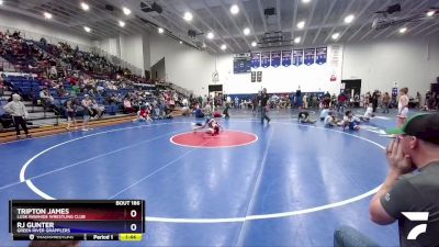 97-102 lbs Round 2 - Tripton James, Lusk Rawhide Wrestling Club vs Rj Gunter, Green River Grapplers