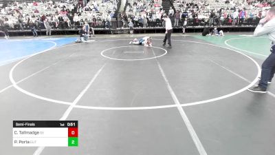 89-M lbs Semifinal - Carter Tallmadge, Delaware Valley vs Parker Porta, Elite NJ