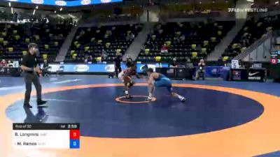 57 kg Prelims - Britain Longmire, Unattached vs Matthew Ramos, Gopher Wrestling Club - RTC