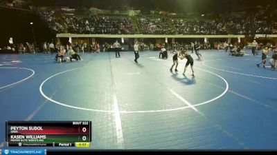 93 lbs Cons. Round 2 - Kasen Williams, Moyer Elite Wrestling vs Peyton Sudol, Iowa