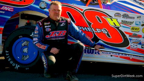Phelps Wins 358 Mod Pole at Super Dirt Week