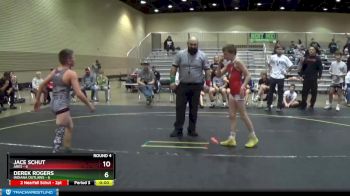 85 lbs Round 4 (6 Team) - Noah Goelz, Indiana Outlaws vs Landon Learn, Ares
