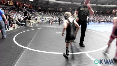 55 lbs Round Of 32 - Tuff Jump, Powerhouse Wrestling vs Theo Burleson, Wyandotte Youth Wrestling