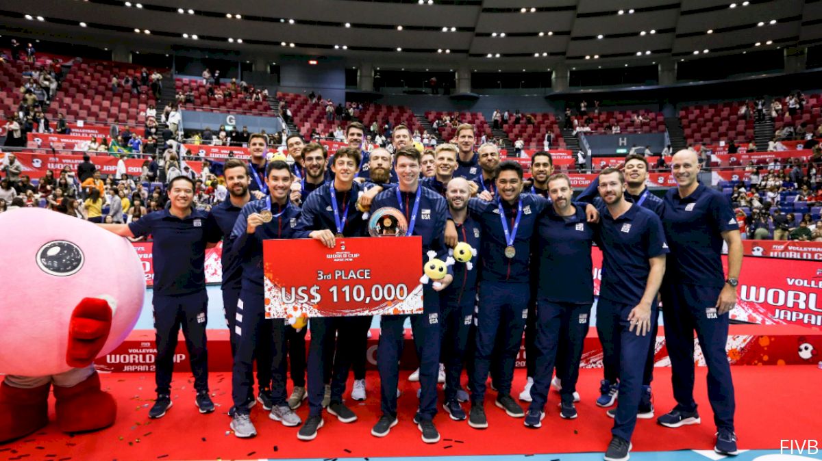 Back In Bronze: USA Men Finish Third At FIVB World Cup