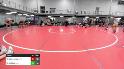 146 lbs Final - Waylan Winseman, Superior Wrestling Academy vs William Ackley, Team Jake