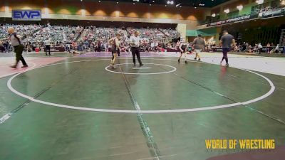 85 lbs Quarterfinal - Mason Myers, Armory Athletics vs Rex McDonald, Team Tulsa Wrestling Club