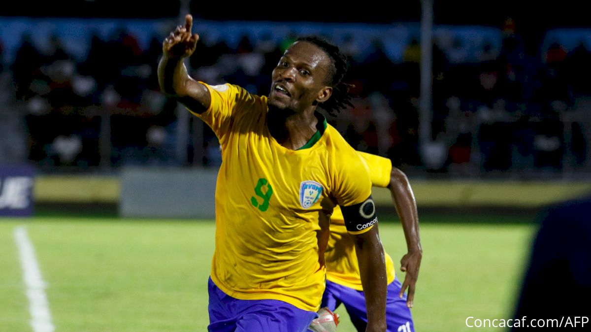 Cornelius Stewart's Goals Send SVG To Cusp Of League A Promotion