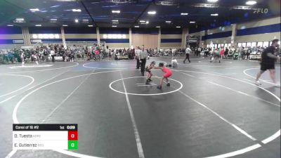 58 lbs Consi Of 16 #2 - David Tuesta, Adrenaline vs Ezequiel Gutierrez, Red Wave WC