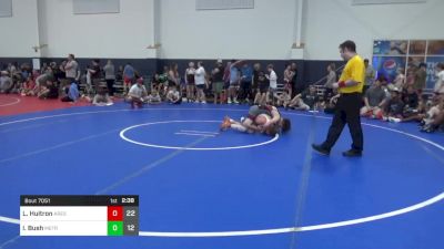 120 lbs Semifinal - Lucas Huitron, Ares W.C. (MI) vs Isaiah Bush, Metro All-Stars