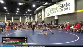 118 lbs Round 4 (6 Team) - Krystol Luna-rosales, NW Iowa Angry Alpacas vs Ava Davis, Grand View