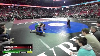 D2-165 lbs Cons. Semi - Conner Melton, Spooner/Webster vs Nic Deheck, Kewaskum