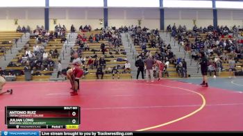 125 lbs Cons. Round 2 - Julian Long, Nebraska Weslyn University vs Antonio Ruiz, Triton Community College