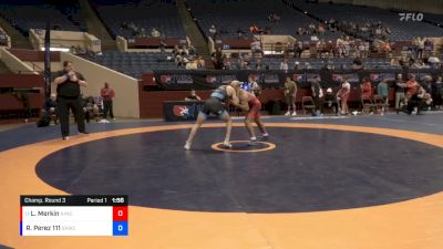 67 lbs Champ. Round 3 - Lenny Merkin, New York Athletic Club vs Robert Perez 111, Sunkist Kids Wrestling Club