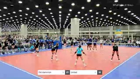 Old daminion vs United - 2022 JVA World Challenge presented by Nike - Expo Only
