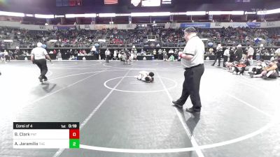 115 lbs Consi Of 4 - Bradley Hiteshew, Terminator Wrestling Academy vs Zachary Bartels, Legends Of Gold