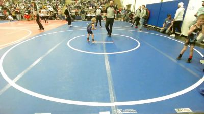 46 lbs Consi Of 8 #2 - Jayce Clayton, Pryor Tigers vs Bryker Smith, Tahlequah Wrestling Club