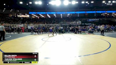 132 3A Semifinal - Toryion Stallings, Flagler Palm Coast vs Dillon Smith, Southwest Miami