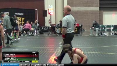 72 lbs Finals (2 Team) - Luke Smith, Team Palmetto vs Jaxan Riley, Spatola Wrestling