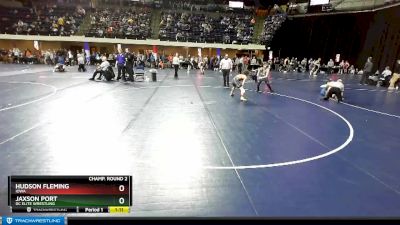 110 lbs Champ. Round 2 - Jaxson Port, DC Elite Wrestling vs Hudson Fleming, Iowa