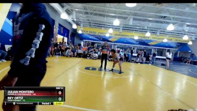 138 lbs Semis & Wb (16 Team) - Rey Ortiz, Team Kombat vs Julian Montero, Maximum Performance