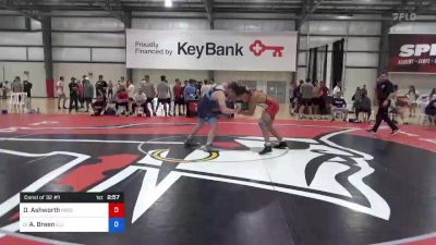 86 kg Consi Of 32 #1 - Damon Ashworth, Missouri vs Ashton Breen, Illinois