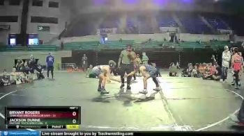 70 lbs Placement (4 Team) - Bryant Rogers, Team Bear Wrestling Club Navy vs Jackson Dunne, Eastside Youth Wrestling