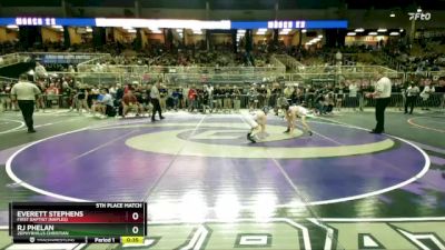 106 1A 5th Place Match - RJ Phelan, Zephyrhills Christian vs Everett Stephens, First Baptist (Naples)