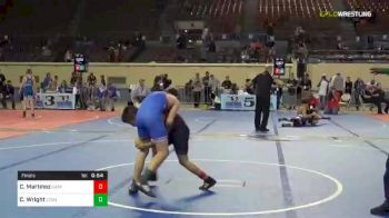 100 lbs Final - Carlos Martinez, Cashion Youth Wrestling Club vs Carter Wright, StandFast Wrestling