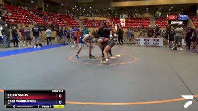 182 lbs Cons. Round 2 - Kyler Sallis, IA vs Case Warburton, AR