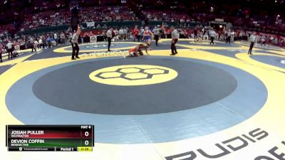 D2-126 lbs Cons. Round 1 - Devion Coffin, Benedictine vs Josiah Puller, Wilmington