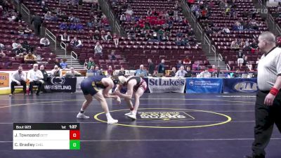 172 lbs Round Of 32 - Jaxon Townsend, Gettysburg vs Corey Bradley, Cheltenham