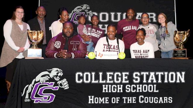 Signing Day Spotlight: 2020 Texas A&M Outfielder Brionna Warren