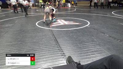 65 lbs Round Of 32 - Jase Strain, Emmaus vs Dylan Logue, Great Valley