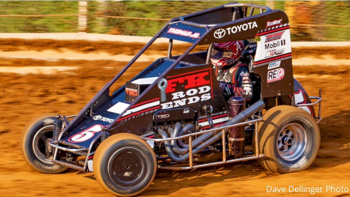 Kevin Thomas Jr. Leads Western World Midget Practice