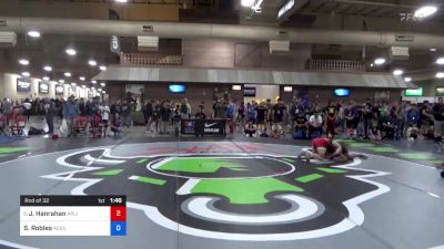 57 kg Rnd Of 32 - John Hanrahan, Arlington Cardinals Wrestling Club vs Steven Robles, Aces Wrestling Academy