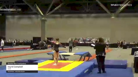 Ingrid Campbell - Double Mini Trampoline, NSB - 2021 USA Gymnastics Championships