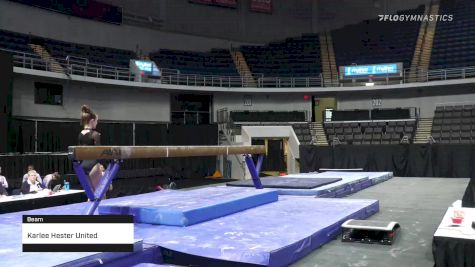 Karlee Hester United Gymstars - Beam - 2022 Elevate the Stage Huntsville presented by SportsMED & Crestwood