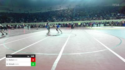 175 lbs Round Of 64 - Cord Nolan, Bixby vs Braxton Nimeh, Owasso Junior High