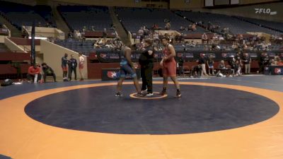 130 lbs Quarterfinal - Donovan King, Olivet Wrestling Club vs Courtney Freeman, Marines