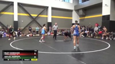 136 lbs Round 5 (16 Team) - Isabella Miller, Female Elite Wrestling vs Lilliana Banks, Midwest Assassins