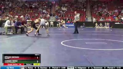 1A-126 lbs Cons. Round 5 - Corbin Reisz, Logan-Magnolia vs Ethan Sachau, Hinton