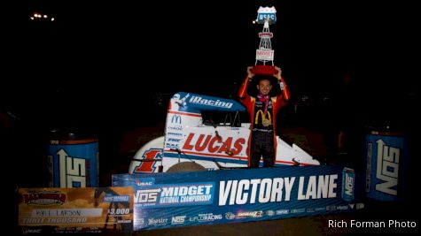 3rd Time's A Charm For Kyle Larson At Bakersfield