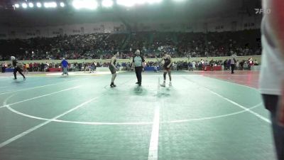 130 lbs Round Of 64 - Braxton Jones, Carl Albert vs Weston Wilson, Owasso Junior High