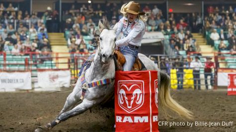 2019 Canadian Finals Rodeo | Round Six | BARREL RACING