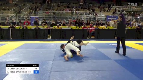 JENNA LYNN LECLAIR vs LIVIA ROSE EVERHART 2024 Pan Jiu Jitsu IBJJF Championship