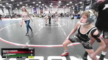 100 lbs Rd# 6- 9:00am Saturday Final Pool - Rocco Cassioppi, POWA vs TJ McDermott, PA Gold